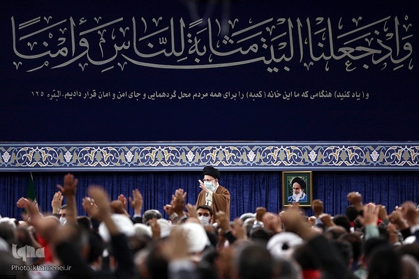 دیدار کارگزاران حج با رهبر انقلاب اسلامی