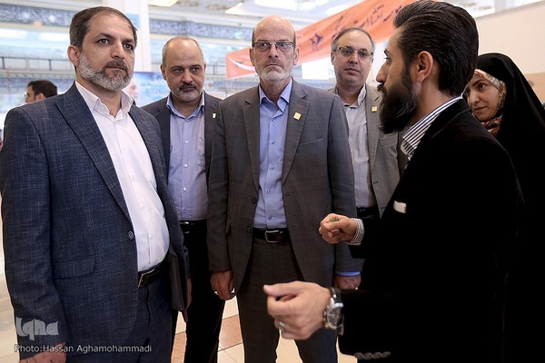 بازدید حسن مسلمی نائینی، رییس جهاددانشگاهی از سی‌و‌چهارمین دوره نمایشگاه بین المللی کتاب تهران