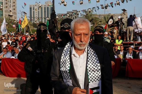 مراسم بزرگداشت شهدای نبرد «خون آزادگان» در غزه