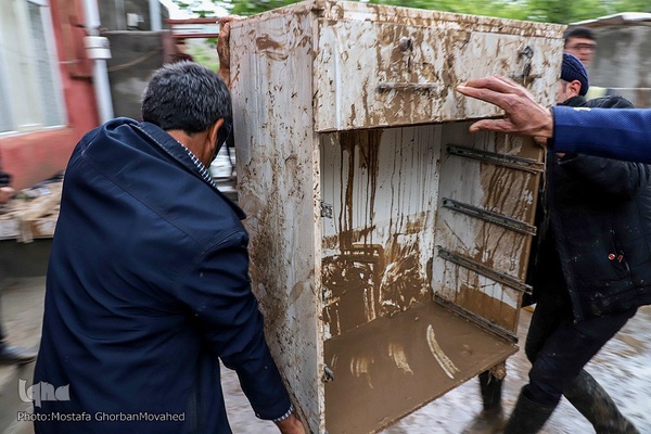وقوع خسارت سنگین سیل به برخی روستاهای شهرستان اهر