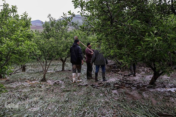 وقوع خسارت سنگین سیل به برخی روستاهای شهرستان اهر