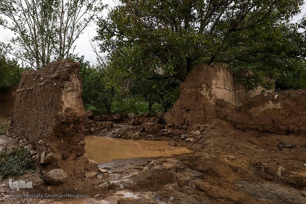 وقوع خسارت سنگین سیل به برخی روستاهای شهرستان اهر