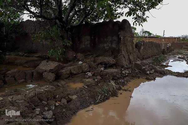 وقوع خسارت سنگین سیل به برخی روستاهای شهرستان اهر