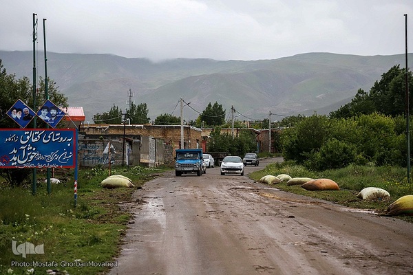 وقوع خسارت سنگین سیل به برخی روستاهای شهرستان اهر