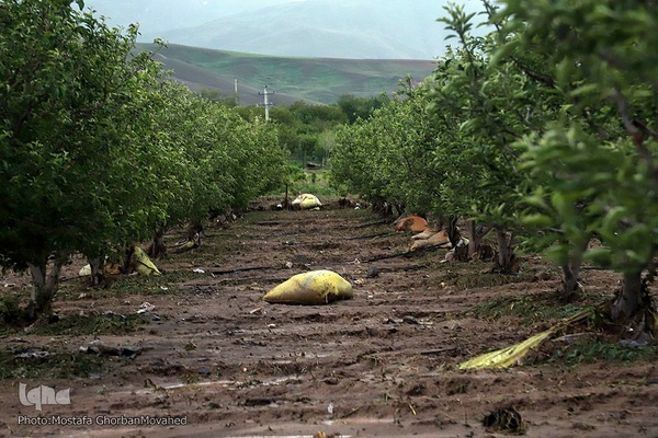 وقوع خسارت سنگین سیل به برخی روستاهای شهرستان اهر