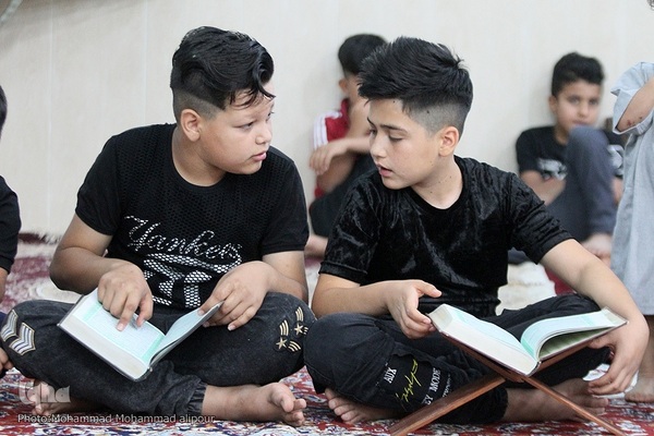 محفل انس با قرآن در روستای مگطوع