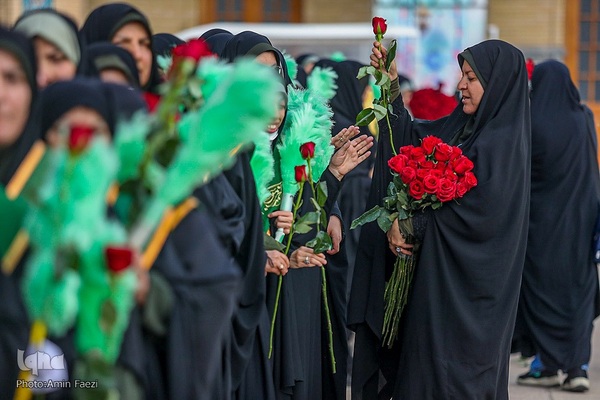 گلباران حرم مطهر حضرت شاهچراغ (ع)‎‎