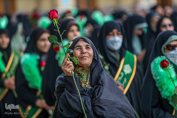گلباران حرم مطهر حضرت شاهچراغ (ع)‎‎