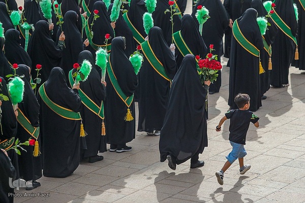 گلباران حرم مطهر حضرت شاهچراغ (ع)‎‎