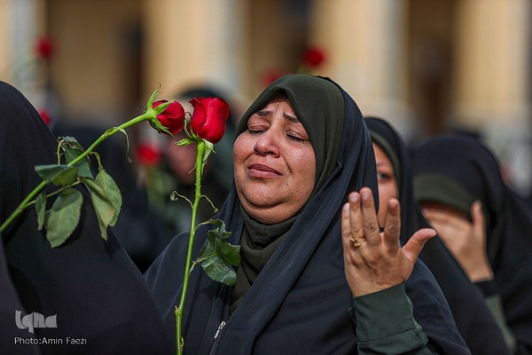 گلباران حرم مطهر حضرت شاهچراغ (ع)‎‎