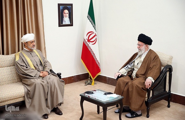 دیدار سلطان عمان با رهبر انقلاب اسلامی