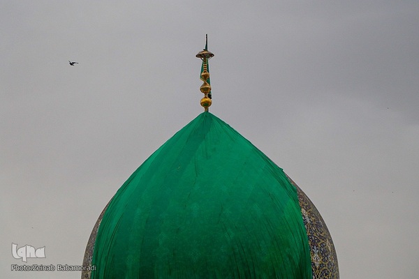 رونمایی از گنبد جدید حضرت طاهر بن زین العابدین علیهماالسلام