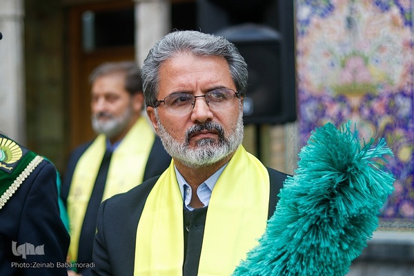 رونمایی از گنبد جدید حضرت طاهر بن زین العابدین علیهماالسلام
