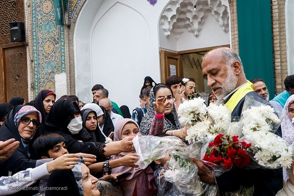 رونمایی از گنبد جدید حضرت طاهر بن زین العابدین علیهماالسلام