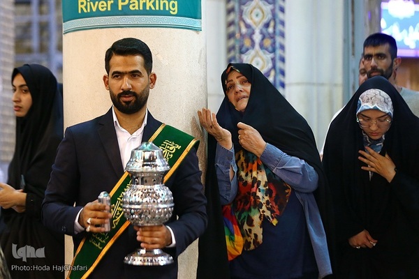 جشن میلاد امام رضا(ع) در آستان بانوی کرامت