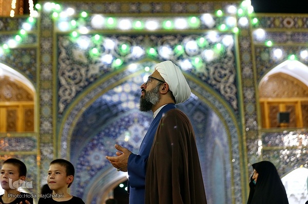 جشن میلاد امام رضا(ع) در آستان بانوی کرامت