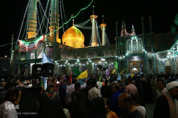 جشن میلاد امام رضا(ع) در آستان بانوی کرامت