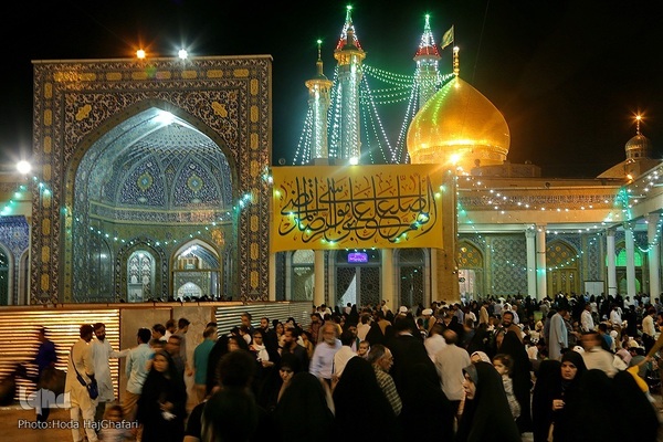 جشن میلاد امام رضا(ع) در آستان بانوی کرامت