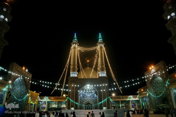 جشن میلاد امام رضا(ع) در آستان بانوی کرامت