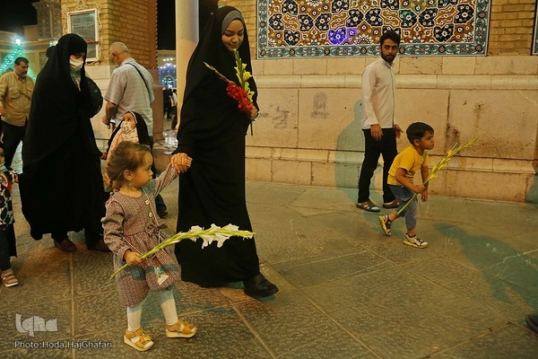 جشن میلاد امام رضا(ع) در آستان بانوی کرامت