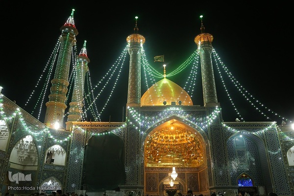 جشن میلاد امام رضا(ع) در آستان بانوی کرامت