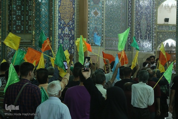 جشن میلاد امام رضا(ع) در آستان بانوی کرامت