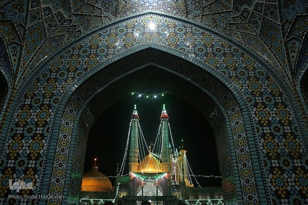 جشن میلاد امام رضا(ع) در آستان بانوی کرامت