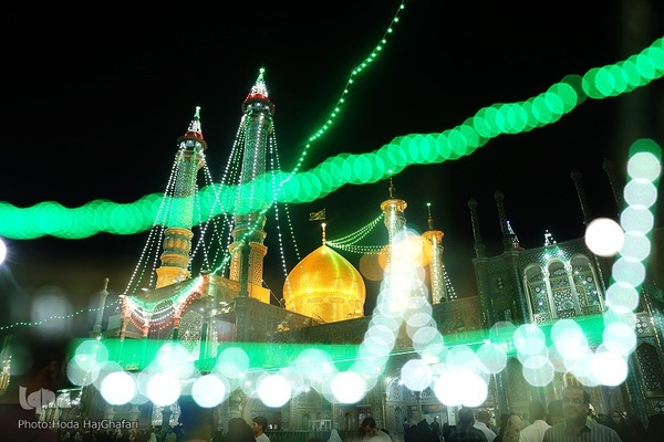 جشن میلاد امام رضا(ع) در آستان بانوی کرامت