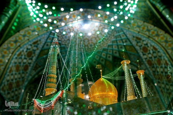 جشن میلاد امام رضا(ع) در آستان بانوی کرامت