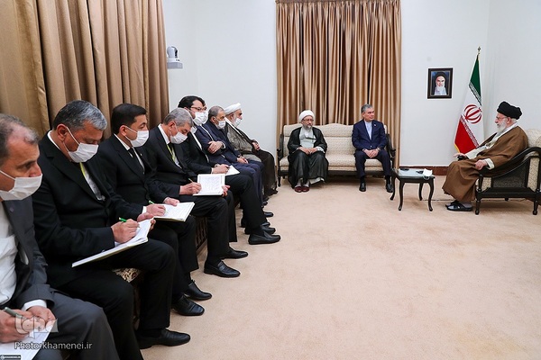 دیدار رئیس شورای مصلحت خلق ترکمنستان