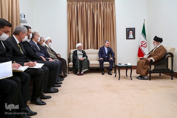 دیدار رئیس شورای مصلحت خلق ترکمنستان