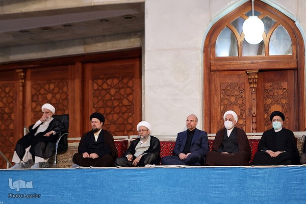 حضور و سخنرانی در مراسم سی و چهارمین سالگرد ارتحال حضرت امام خمینی (رحمه‌الله)