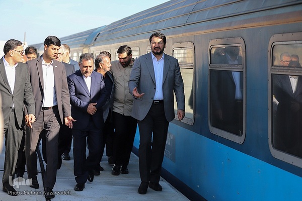 افتتاح راه‌آهن بستان‌آباد ـ خاوران در آذربایجان شرقی با حضور رئیس‌ جمهور‎‎