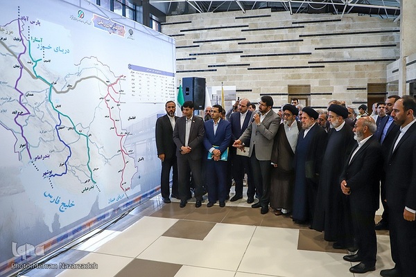 افتتاح راه‌آهن بستان‌آباد ـ خاوران در آذربایجان شرقی با حضور رئیس‌ جمهور‎‎