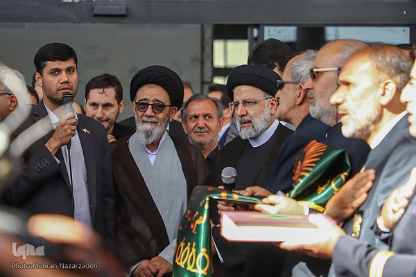 افتتاح راه‌آهن بستان‌آباد ـ خاوران در آذربایجان شرقی با حضور رئیس‌ جمهور‎‎