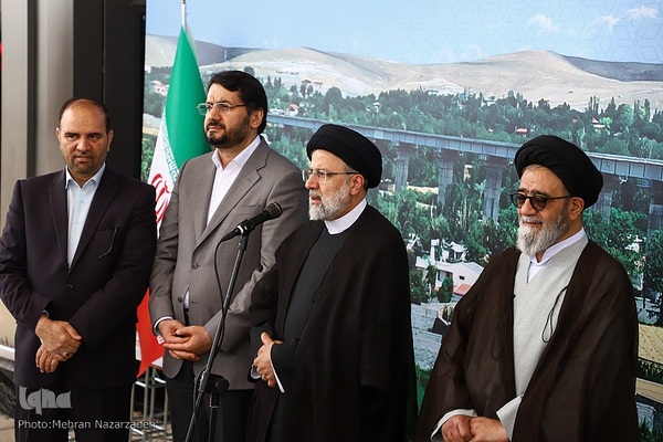 افتتاح راه‌آهن بستان‌آباد ـ خاوران در آذربایجان شرقی با حضور رئیس‌ جمهور‎‎