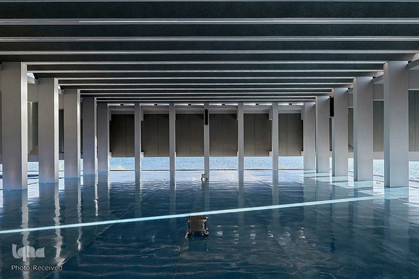 معماری خاص مسجد نورالیقین در اندونزی