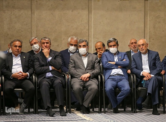 دیدار دانشمندان، متخصصان، کارشناسان و مسئولان صنعت هسته‌ای کشور