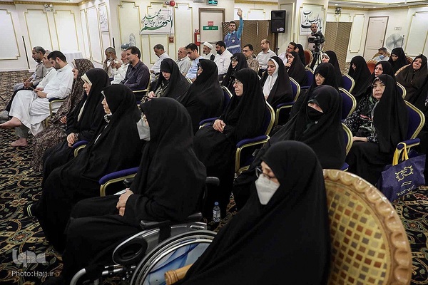 دیدار سربرست حجاج ایرانی با جانبازان