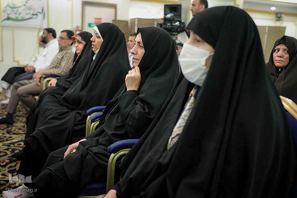 دیدار سربرست حجاج ایرانی با جانبازان