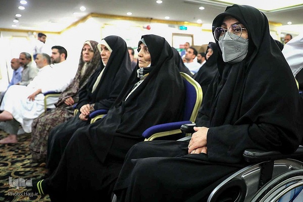 دیدار سربرست حجاج ایرانی با جانبازان