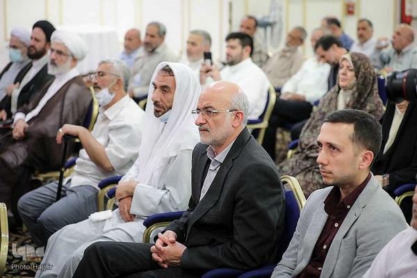 دیدار سربرست حجاج ایرانی با جانبازان