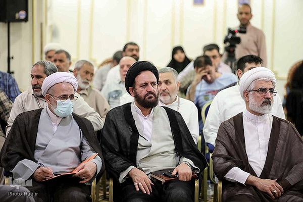 دیدار سربرست حجاج ایرانی با جانبازان