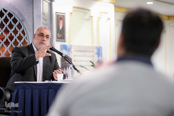 دیدار سربرست حجاج ایرانی با جانبازان