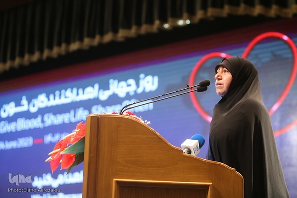 تقدیر از اهداکنندگان خون در روز جهانی اهداکنندگان خون