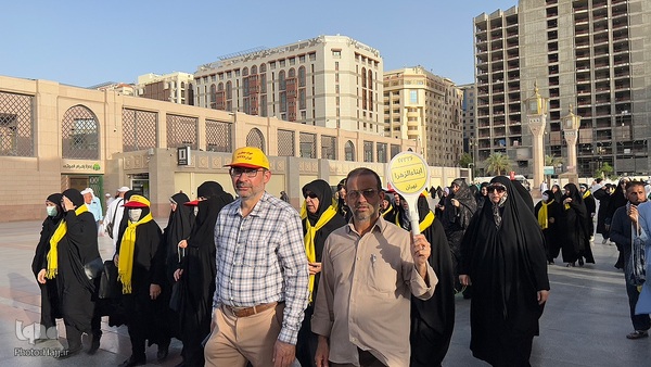 حال و هوای زائران ایرانی در حرم مطهر نبوی را در ایام حج تمتع