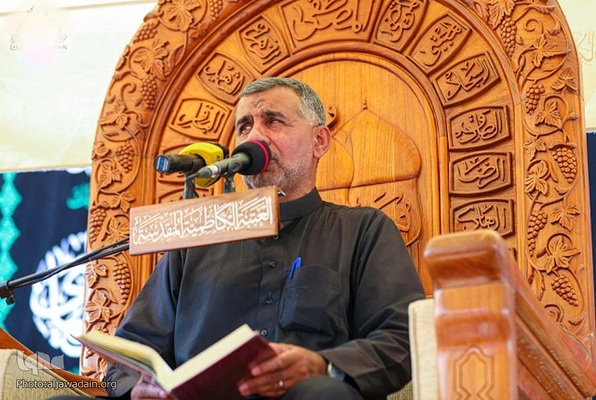 تشییع تابوت نمادین حوضه حکمت امام محمد جواد
