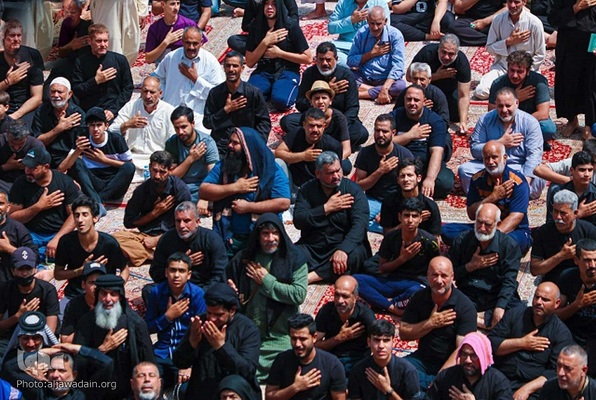 تشییع تابوت نمادین حوضه حکمت امام محمد جواد