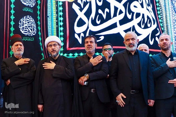 تشییع تابوت نمادین حوضه حکمت امام محمد جواد