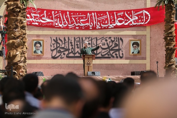 تشییع و تدفین پیکر مطهر شهید گمنام
